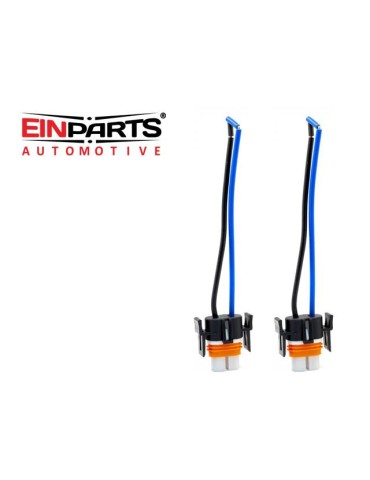 EINPARTS H8 H9 H11 LED / halogen hon-keramikkontakt, 2-pack