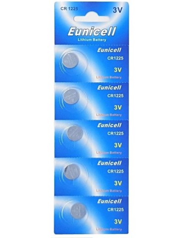 CR1225 5-pack Lithium batterier 3V