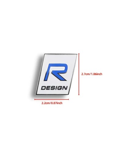 Emblem R-Design 2,2 x 2,7 cm 1-pack till Volvo