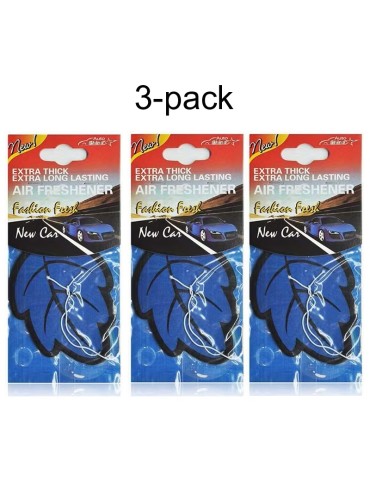 Autoshine doftgranar 3-pack New Car Extra tjock o ihållande doft
