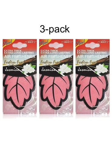 Autoshine luftfräschare 3-pack Jasmine. Extra tjock, ihållande doft