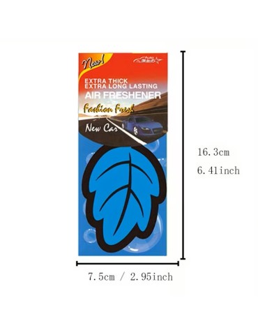 Autoshine luftfräschare 3-pack Äpple. Extra tjock o ihållande doft.