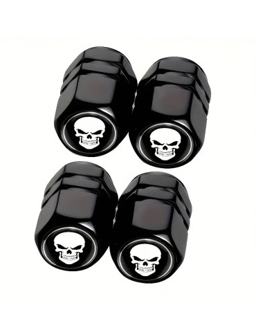 Ventilhattar Skull 4 st 