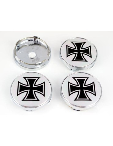 Centrumkåpa, navkåpa, 60 mm, passar 57 mm hål, 4-pack
