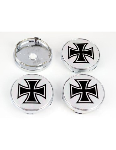 Centrumkåpa, navkåpa, 60 mm, passar 57 mm hål, 4-pack
