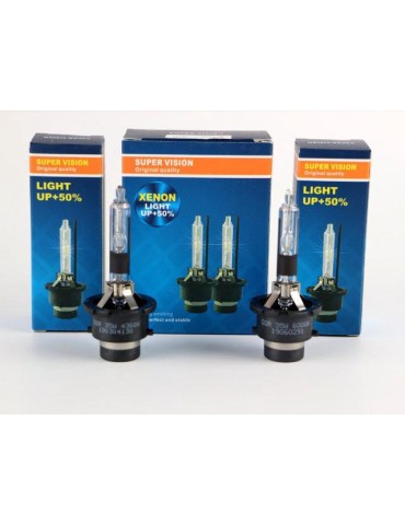 Xenonlampor +50% D2R 35W 4300K - 6000K Super Vision