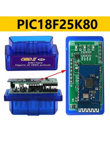 OBDII mini Bildiagnostikverktyg och felkodsläsare OBD2 scanner