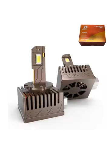 S-10 Pro D3S LED-kit 5800 lumen 2-pack 6000K xenonvit .