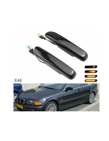 Led dynamisk blinkers BMW E46 Smoke styling 2-pack